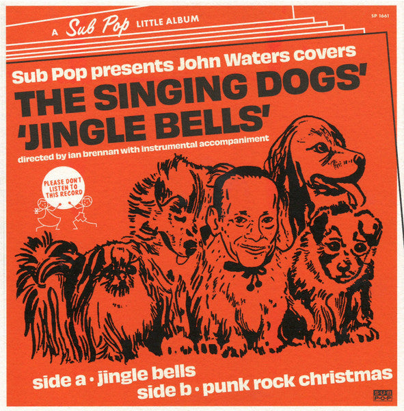 John Waters – It's a Punk Rock Christmas (Color 7INCH) 🇺🇸