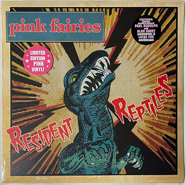 Pink Fairies – Resident Reptiles (Limited Edition/Red/Green Haze Vinyl) 🇺🇸