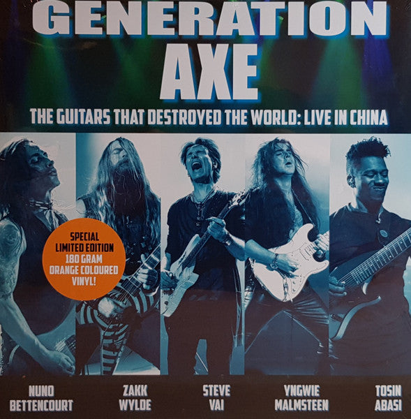 Vai; Wylde; Malmsteen; Bettencourt; Abasi – Generation Axe: Guitars That Destroyed That World – Live in China 🇺🇸