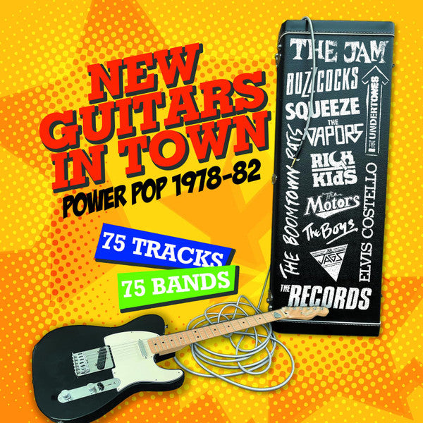 Various Artists – New Guitars in Town - Power Pop 1978-82 (3CD Clamshell Box) [CD Nuevo] 💿 🇺🇸