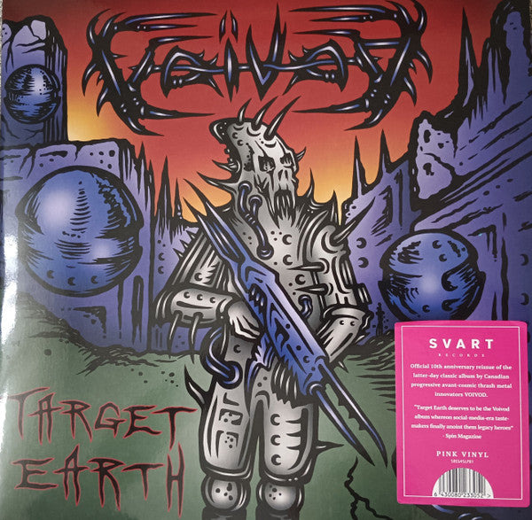 Voivod – Target Earth (Magenta Vinyl) 🇺🇸