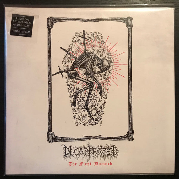 Decapitated – First Damned (Red & Black Splatter) 🇺🇸