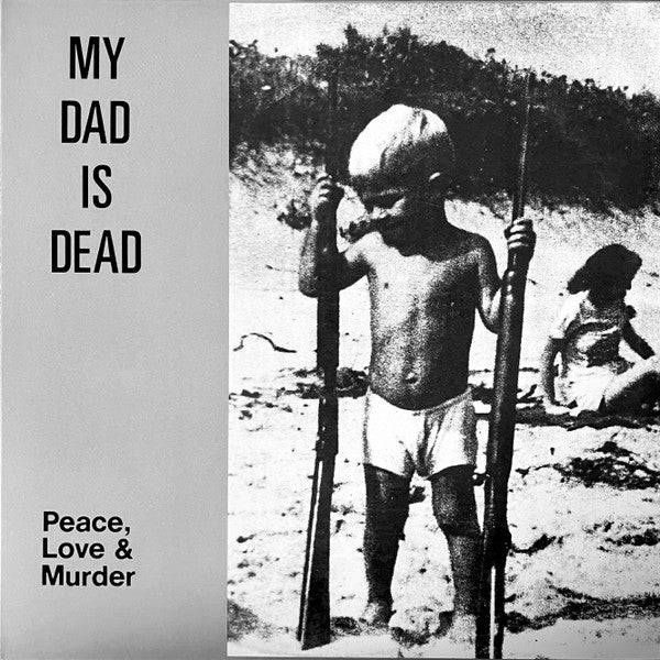 My Dad is Dead – Peace, Love & Murder (Natural Pvc W/ Black  Swirl Vinyl) 🇺🇸