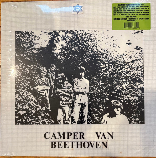 Camper Van Beethoven – Ii & Iii - 40TH Anniversary Edition (Red, White & Blue Toothpaste Splatter Vinyl) (I) 🇺🇸