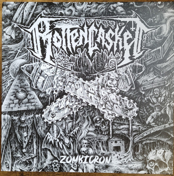 Rotten Casket – Zombicron (White Vinyl) 🇺🇸