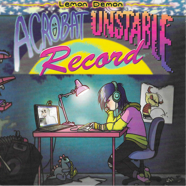 Lemon Demon – Acrobat Unstable Record (Red & Yellow 7INCH) (I) 🇺🇸