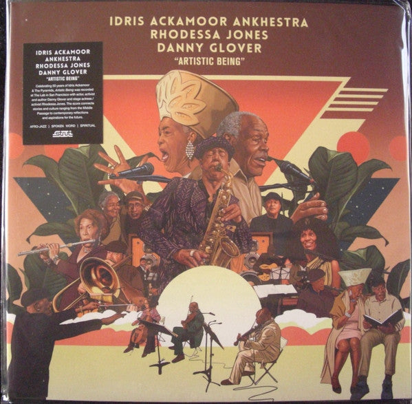 Idris Ackamoor Ankhestra; Danny Glover; Rhodessa Jones – Artistic Being (2LP) (I) 🇺🇸