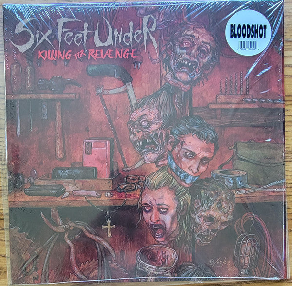 Six Feet Under – Killing for Revenge (Bloodshot Vinyl) 🇺🇸