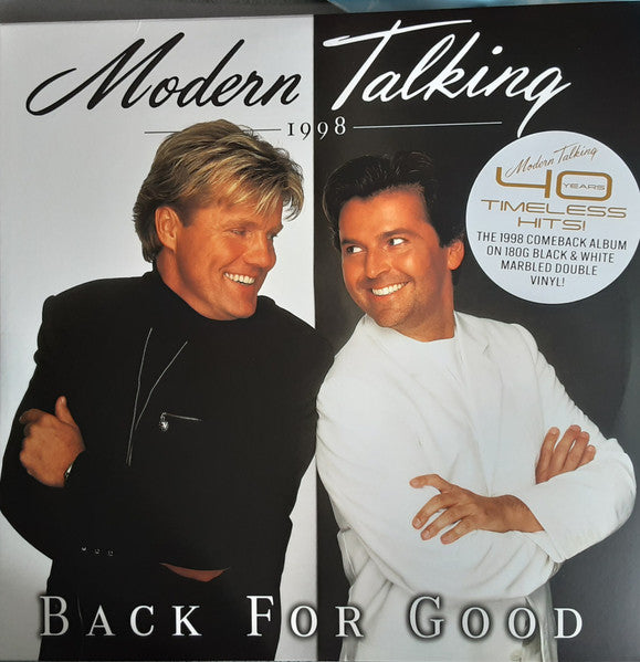 Modern Talking – Back for Good (2LP/White/Black Marbled & Black/White Marbled Vinyl/Limited/Import) 🇺🇸