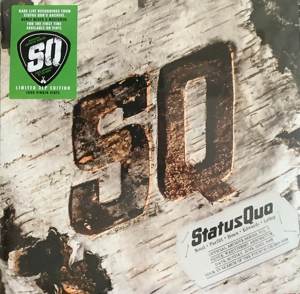 Status Quo – Official Archive Series VOL. 3 - Live at Westonbirt Arboretum (3LP/180G/Numbered) 🇺🇸