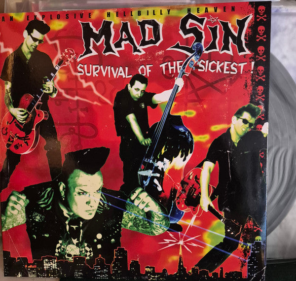 Mad Sin – Survival of the Sickest (Orange/Yellow Swirl Vinyl) 🇺🇸