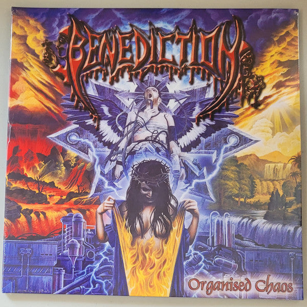 Benediction – Organised Chaos (Light Blue W/White Splatter Vinyl/2LP) 🇺🇸