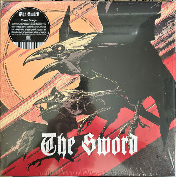 Sword – Three Songs (Black Ice Vinyl/Mike Moses Illustration Etched) (RSD) 🇺🇸