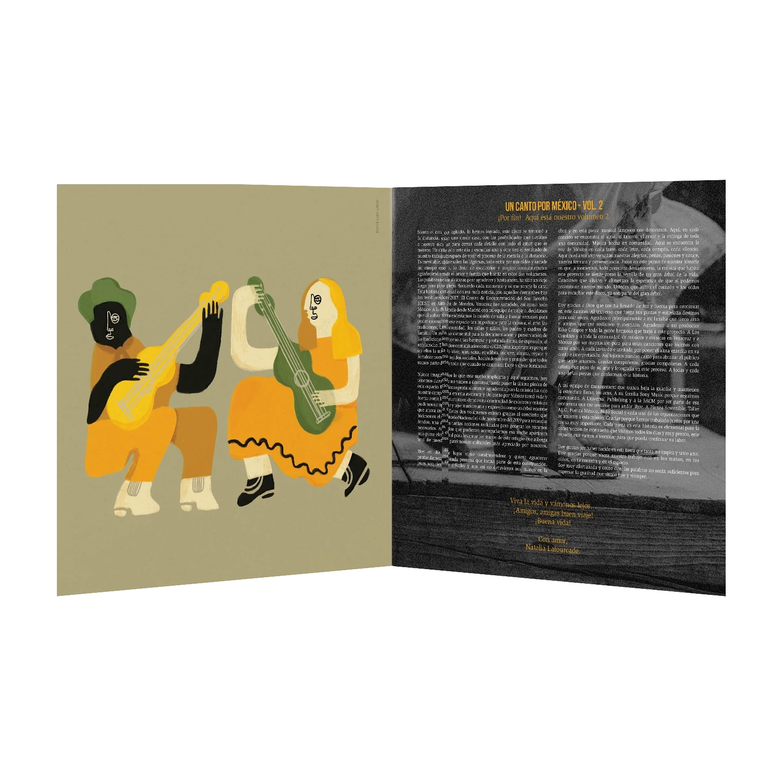 Natalia Lafourcade – Un Canto por México, Vol. 2 [Smoke Marble Transparent Music On Vinyl Edition]
