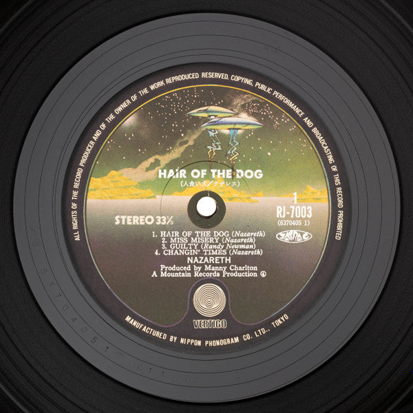 Nazareth – Hair Of The Dog (Usado) 🇯🇵