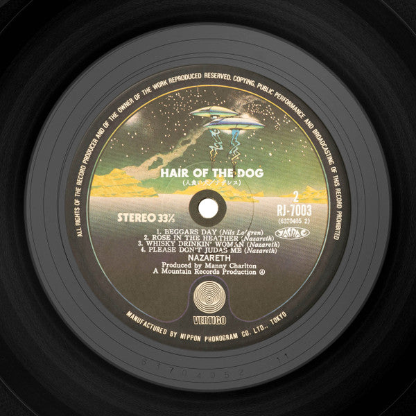 Nazareth – Hair Of The Dog (Usado) 🇯🇵