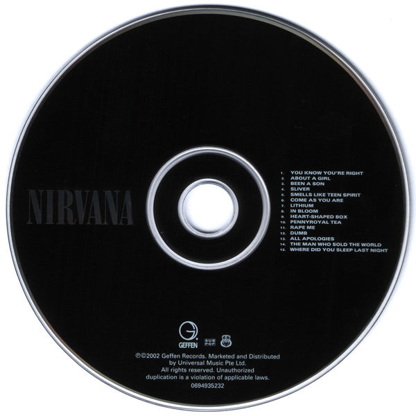 Nirvana – Nirvana (CD Usado) 💿