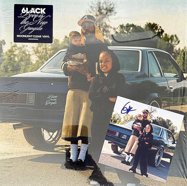 6LACK – Love Is the New Gangsta (Moonlight Clear Vinyl/alternate Cover) 🇺🇸