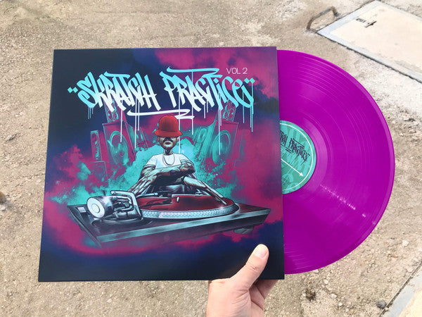 DJ T-kut – Scratch Practice Vol 2 (Violet Vinyl) 🇺🇸