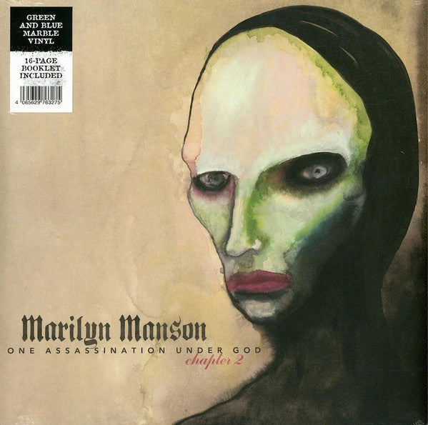 Marilyn Manson – One Assassination Under God - Chapter 2 (X) (Green Blue Marble Vinyl) 🇺🇸