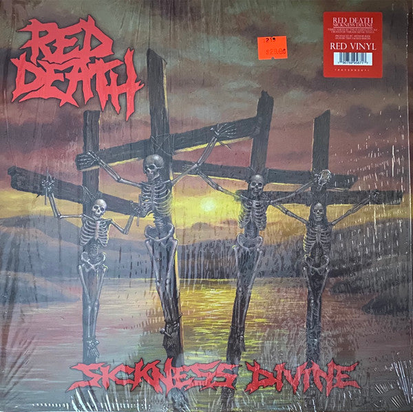 Red Death – Sickness Divine (180G/Red Vinyl/Includes Poster) 🇺🇸