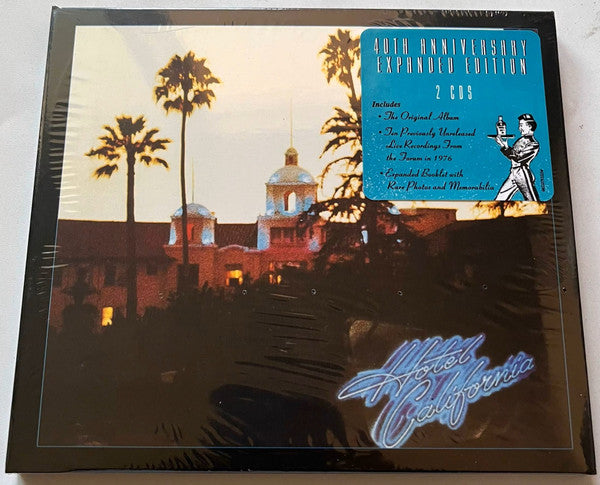 Eagles – Hotel California (40th Anniversary Expanded Edition/2CD) [CD Nuevo] 💿 🇺🇸
