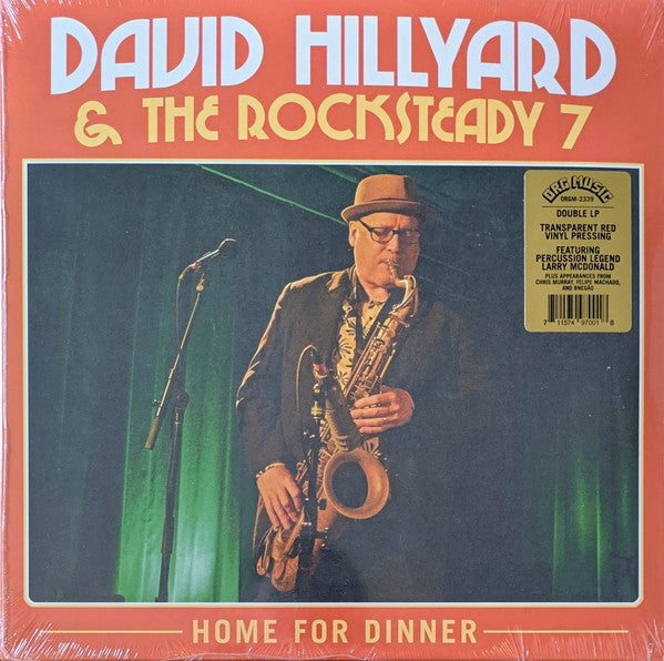 David & the Rocksteady Seven Hillyard – Home for Dinner (2LP/TRANSPARENT Red Vinyl) 🇺🇸
