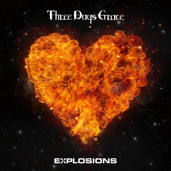 Three Days Grace – Explosions (X) (Orange Vinyl) 🇺🇸