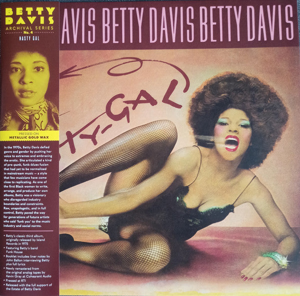 Betty Davis – Nasty Gal (Metallic Gold Vinyl) 🇺🇸