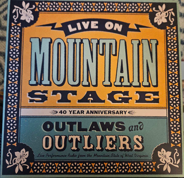 Various Artists – Live on Mountain Stage: Outlaws & Outliers (2LP) 🇺🇸