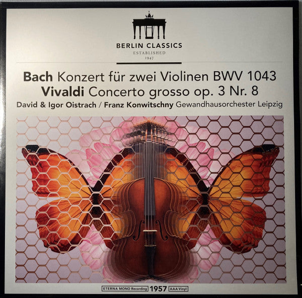 David & Igor Oistrakh – Concerto for 2 Violins (Bach/Vivaldi) (180G) 🇺🇸