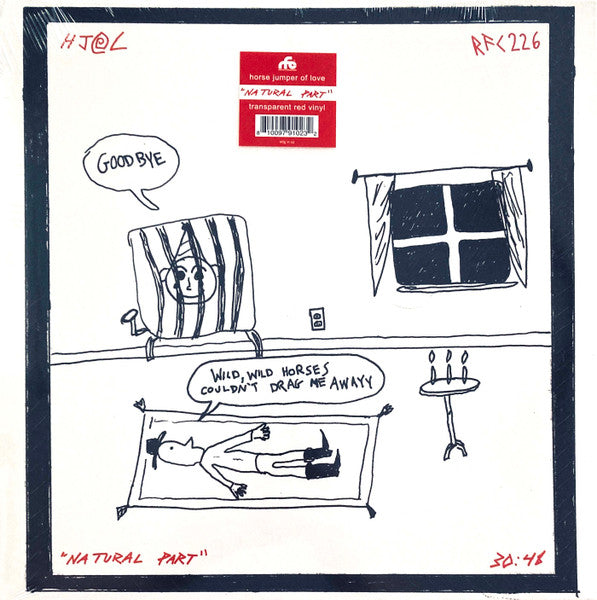 Horse Jumper of Love – Natural Part (Transparent Red Vinyl) 🇺🇸