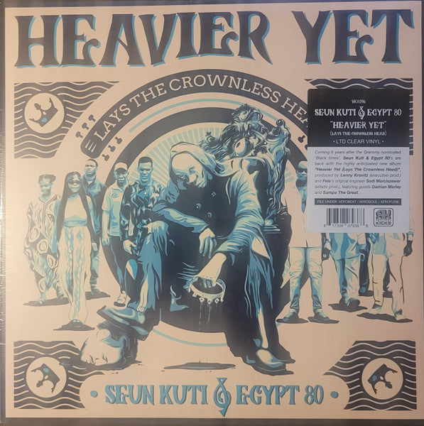 Seun Kuti & Egypt 80 – Heavier yet (Lays the Crownless Head) (Transparent Vinyl) (I) 🇺🇸