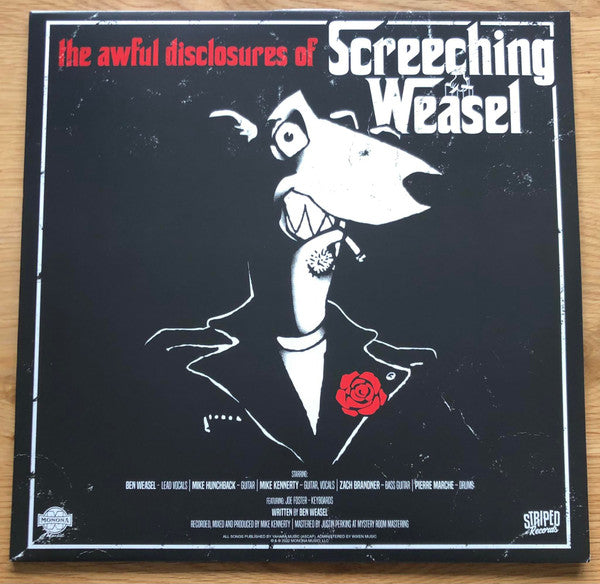 Screeching Weasel – Awful Disclosures of Screeching Weasel (Clear Vinyl) 🇺🇸