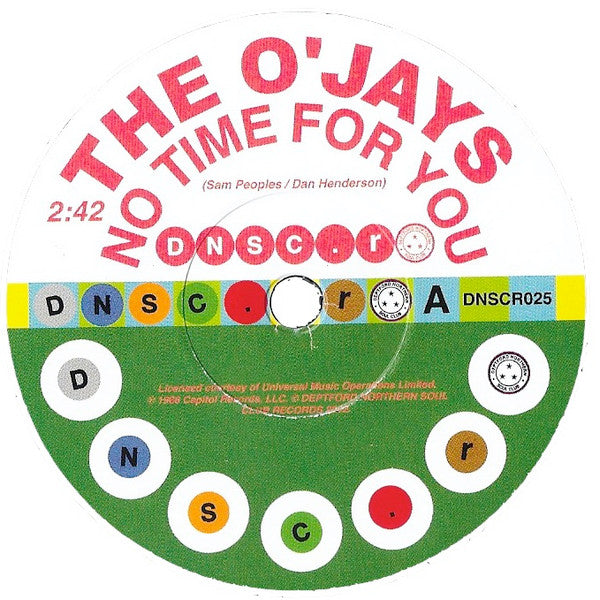 O'jays & Willie Hightower – No Time for You / Because I Love You 🇺🇸