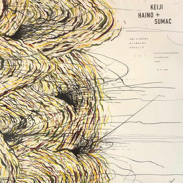 Keiji & Sumac Haino – Into This Juvenile Apocalypse Our Golden Blood to Pour Let US Never (2LP) 🇺🇸
