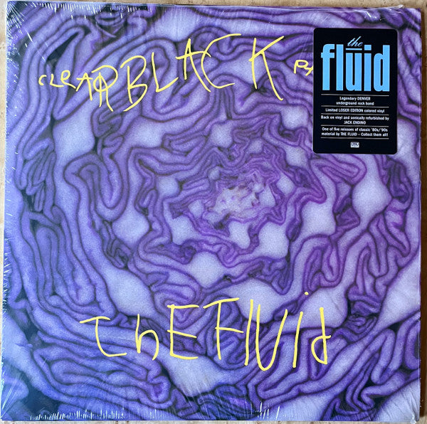 Fluid – Clear Black Paper (Yellow Vinyl) 🇺🇸