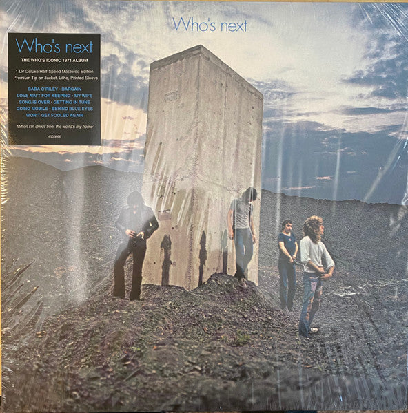 Who – Who's Next (Remastered Original Album) (Transparent Blue Vinyl/Half-speed/180G) 🇺🇸