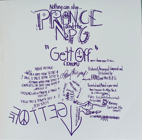Prince – Gett Off (Damn Near 10 Minutes) 🇺🇸