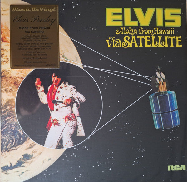 Elvis Presley – Aloha from Hawaii via Satellite (Yellow Vinyl/180G/4LP) 🇺🇸