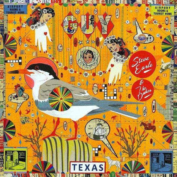 Steve & the Dukes Earle – Guy (2LP/Orange & Red Swirl Vinyl) 🇺🇸