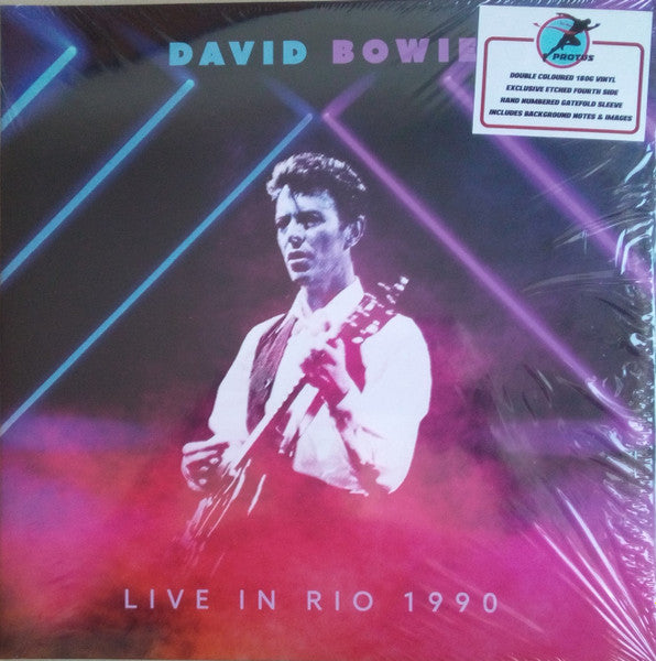 David Bowie – Live in Rio 1990 (Pink Vinyl/180G/Limited) 🇺🇸