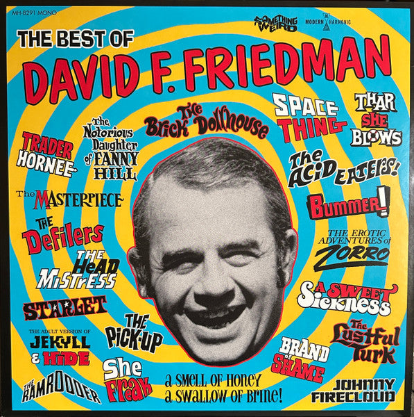 Something Weird – Best of David F. Friedman (LP/DVD) 🇺🇸
