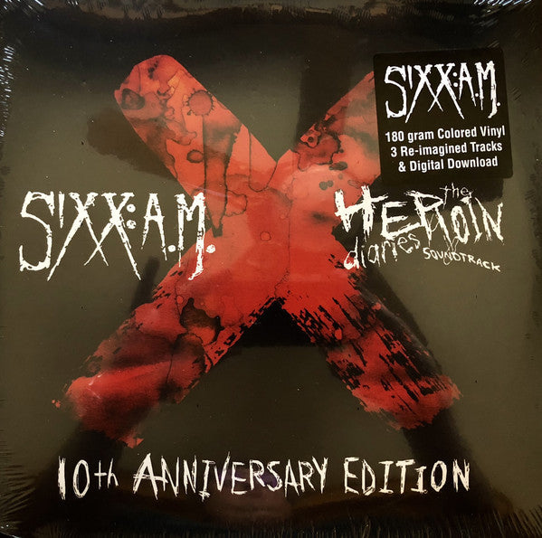 Sixx:a.m. – Heroin Diaries Soundtrack: 10TH Anniversary Edition Deluxe Vinyl 🇺🇸