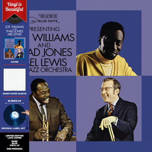 Joe Williams – Presenting Joe Williams & Thad Jones / Mel Lewis, the Jazz Orchestra (Blue Vinyl) 🇺🇸