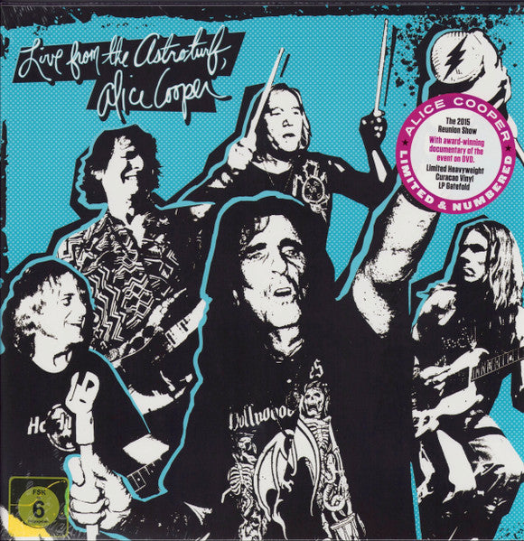 Alice Cooper – Live From The Astroturf (Blue Curacao Vinyl/Lp/Dvd) 🇺🇸