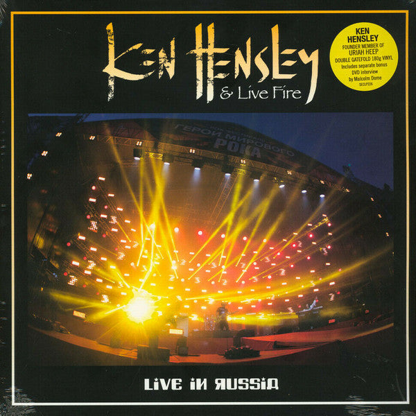 Ken & Live Fire Hensley – Live in Russia (LP/DVD) 🇺🇸