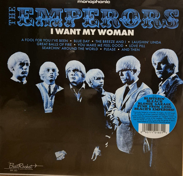 Emperors – I Want My Woman (White Vinyl) 🇺🇸