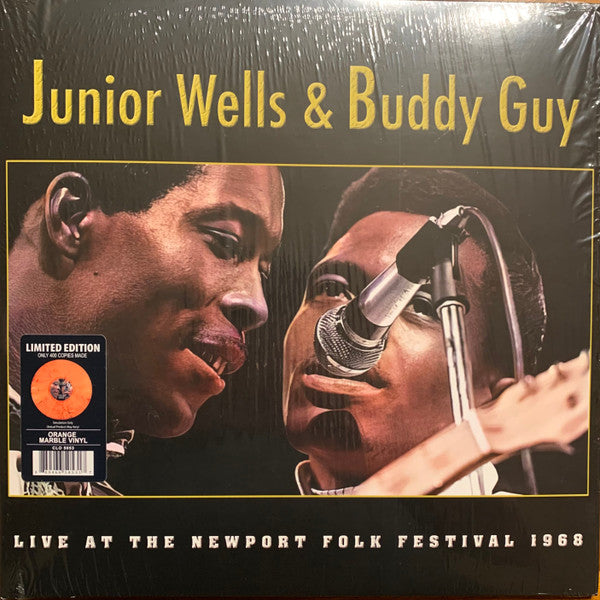 Junior; Buddy Guy Wells – Live at the Newport Folk Festival (Orange Vinyl) 🇺🇸