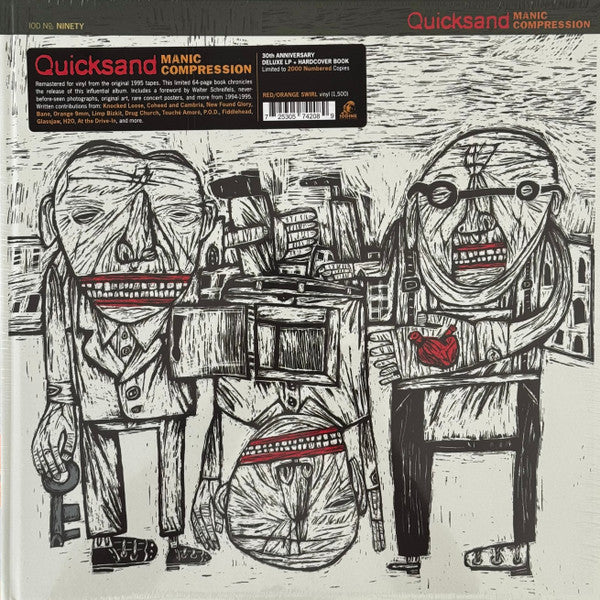 Quicksand – Manic Compression (Deluxe/Eruption Marble Vinyl) 🇺🇸